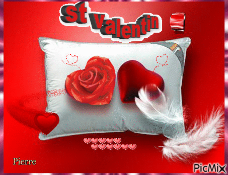 bonne St-valentin - Darmowy animowany GIF