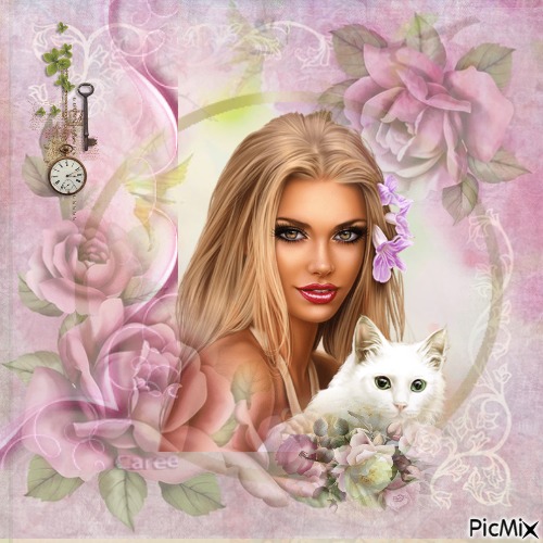 pink beauty/ belleza rosa - png gratis