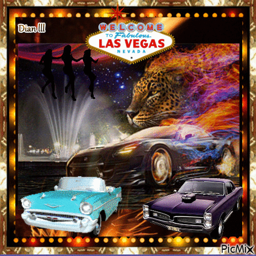 Las Vegas USA. - Besplatni animirani GIF