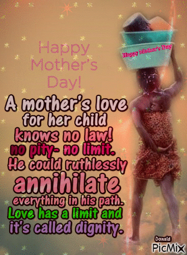 A mother's love for her child - GIF animasi gratis