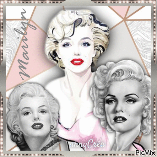Marilyn Monroe - Besplatni animirani GIF