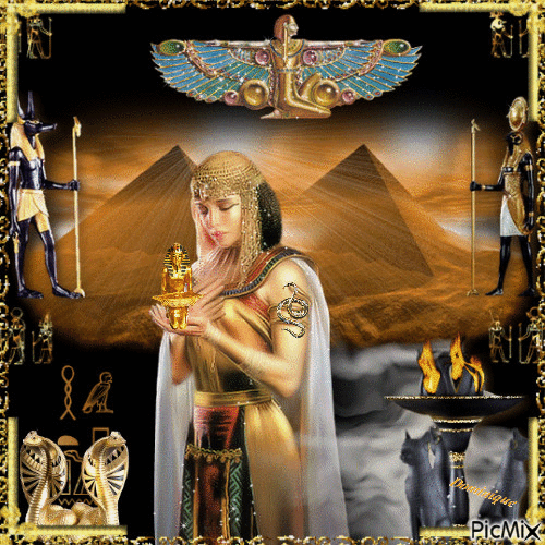 Egyptian Princess - Gratis geanimeerde GIF