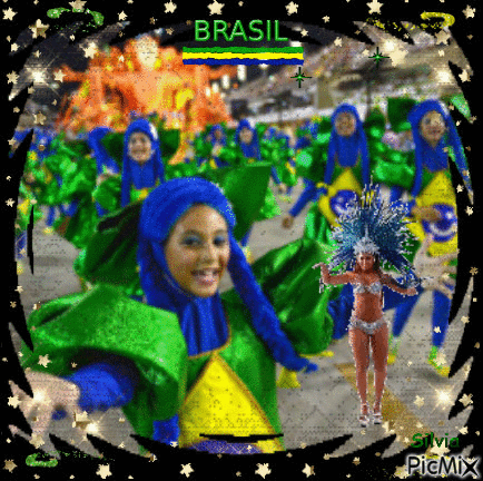 Brasil Dança Típica - Бесплатный анимированный гифка
