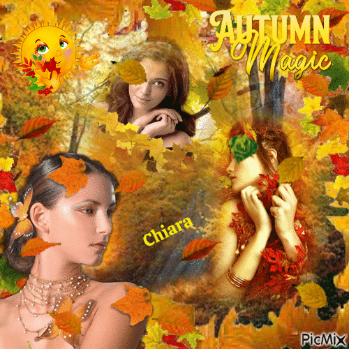 autumn magic 2 - GIF animé gratuit