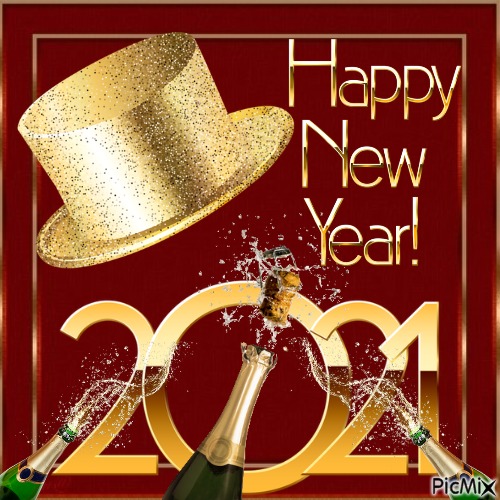 2021 Happy new year - Free PNG