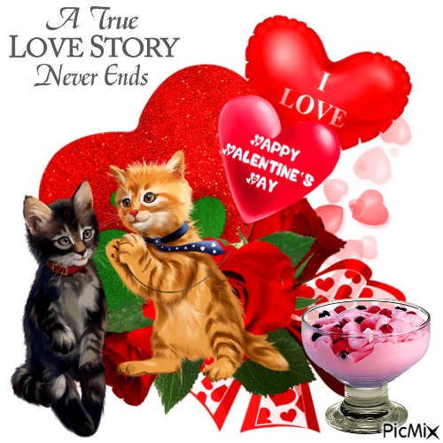 A True Love Story Never Ends - Free PNG