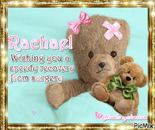 Get Well Soon, Rachael - GIF animé gratuit