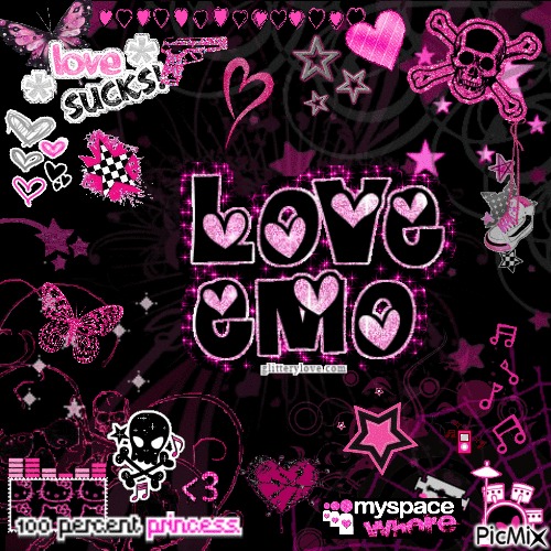 emo sticker - безплатен png