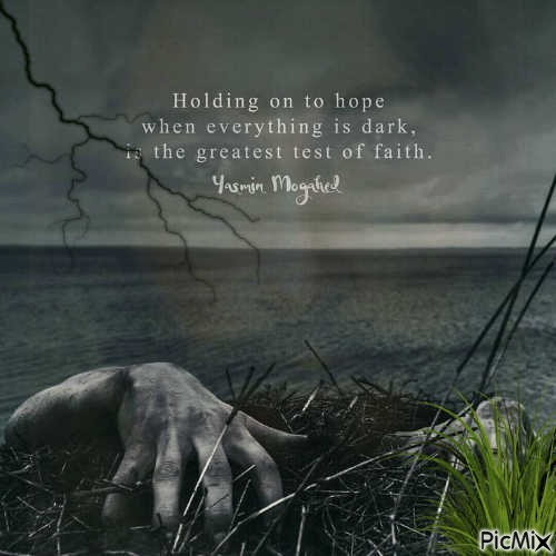 Holding on to hope - PNG gratuit