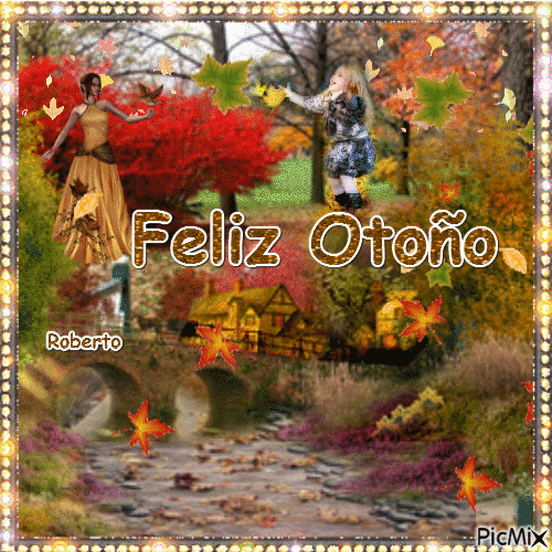 Feliz Otoño - 無料のアニメーション GIF