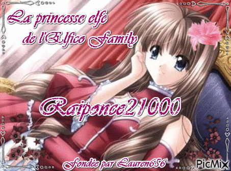Elfico Family Raiponce21000 - Gratis geanimeerde GIF