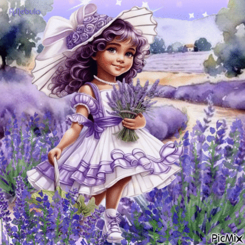 lavender field-contest - Nemokamas animacinis gif