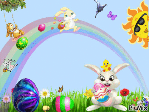 Pasqua - GIF animé gratuit