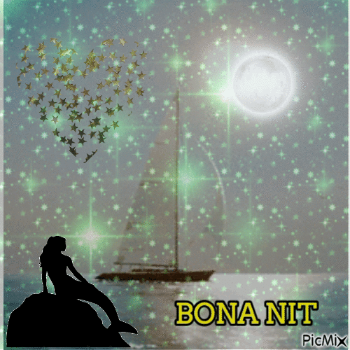Bona nit - Бесплатный анимированный гифка