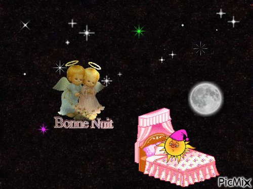 bonne nuit - 無料のアニメーション GIF