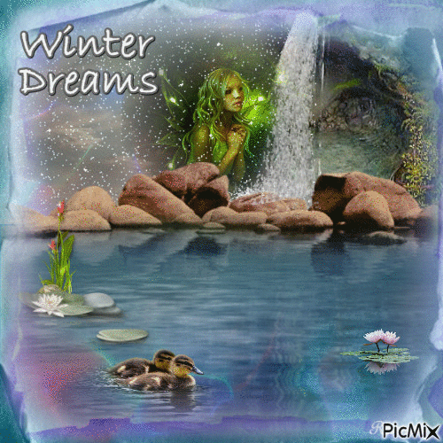 Winter Dreams - GIF animasi gratis