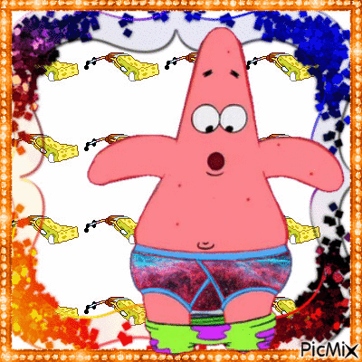 spongebob the trickster - GIF animé gratuit