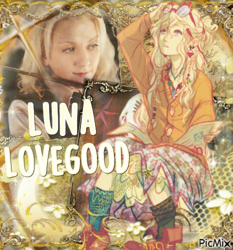 Luna Lovegood ~ Harry Potter - Ingyenes animált GIF