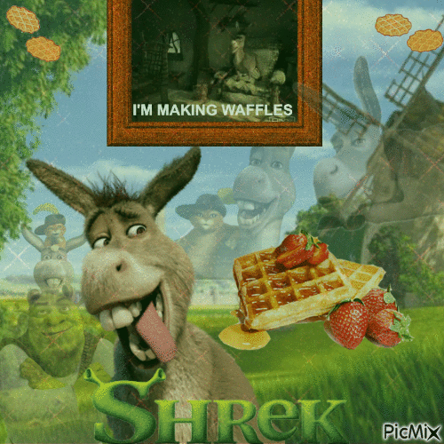 Donkey from Shrek - GIF animado gratis