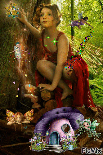 Forest Fairies - Free animated GIF