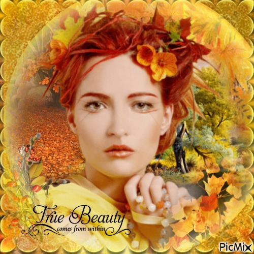 autumn beauty - gratis png