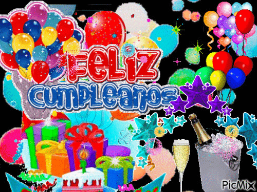 cumpleaños - GIF animado gratis