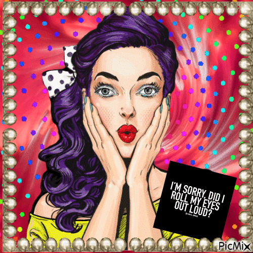 BEHIND EVERY MAN A WOMAN ROLLING HER EYES - Free animated GIF - PicMix