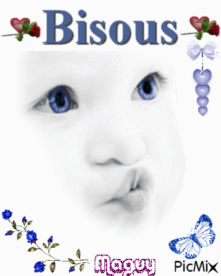 bisous - Bezmaksas animēts GIF