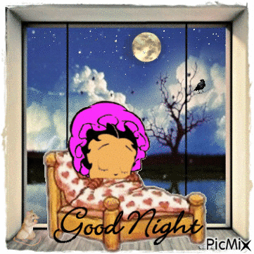 Good Night - Gratis animeret GIF