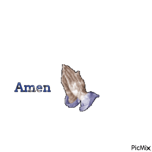 amen - Animovaný GIF zadarmo