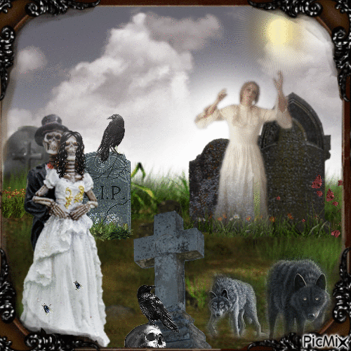 Wedding Corpses - Безплатен анимиран GIF
