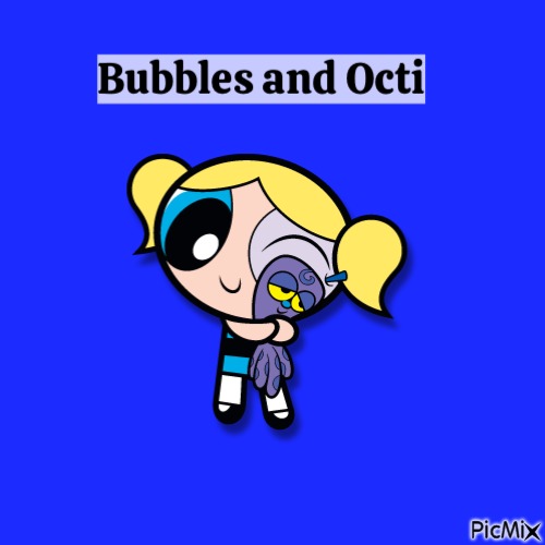 Bubbles and Octi - gratis png