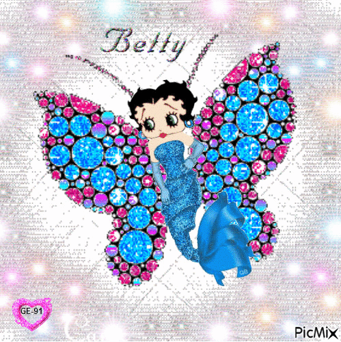 Betty - GIF animado grátis