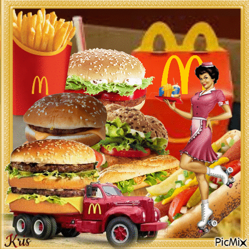 McDonald's 🍹 🍟 🍔 - Free animated GIF - PicMix