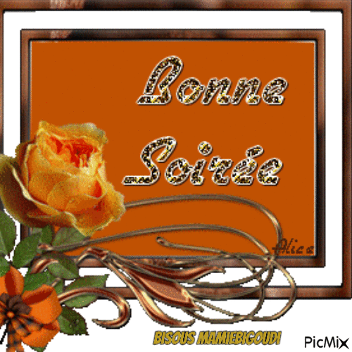 BONNE SOIR2E 0 DEMAIN - Бесплатный анимированный гифка