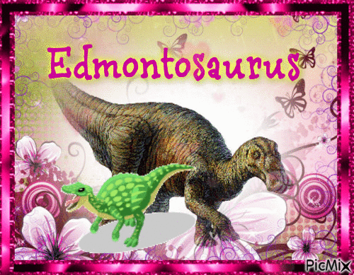 Edmontosaurus - Ingyenes animált GIF