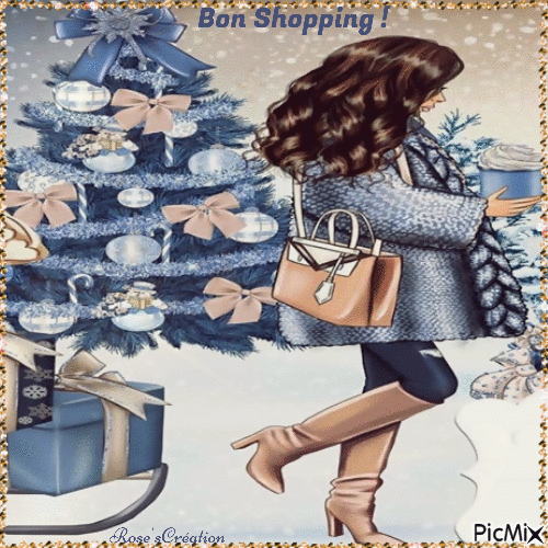 Concours : Shopping pour Noël - Ücretsiz animasyonlu GIF