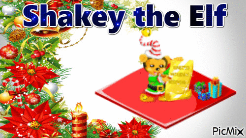Shakey the Elf - Ingyenes animált GIF