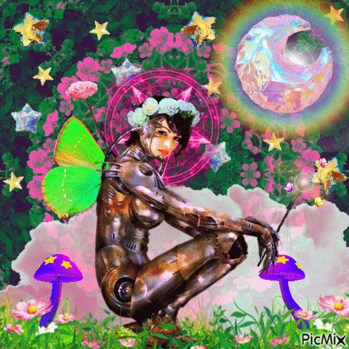 Cyber Pixie - Free animated GIF