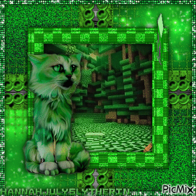 [=]Creeper Cat[=] - GIF animado gratis