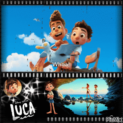 Concurso  Luca - Pixar - Free animated GIF