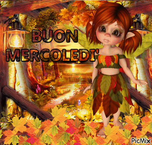 BUON MERCOLEDI' - Darmowy animowany GIF