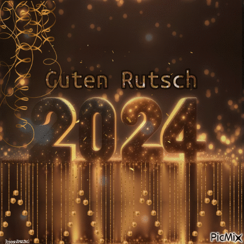 Guten Rutsch - Бесплатный анимированный гифка