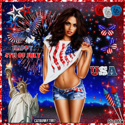 HAPPY 4TH OF JULY! - Free animated GIF