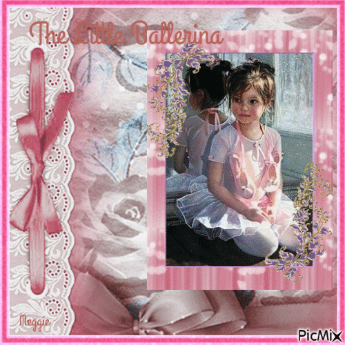 The Little Ballerina - GIF animé gratuit