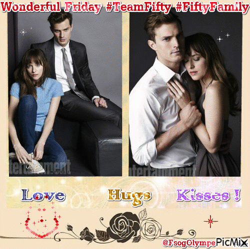 Wonderful Friday #TeamFifty #FiftyFamily - Free animated GIF