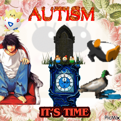 Autism....Its Time - GIF animate gratis