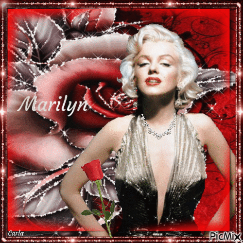Marilyn - Darmowy animowany GIF