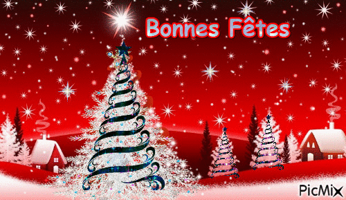 Bonnes fêtes 2017 - Бесплатни анимирани ГИФ
