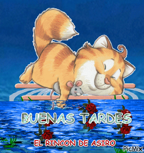 BUENAS TARDES - Bezmaksas animēts GIF